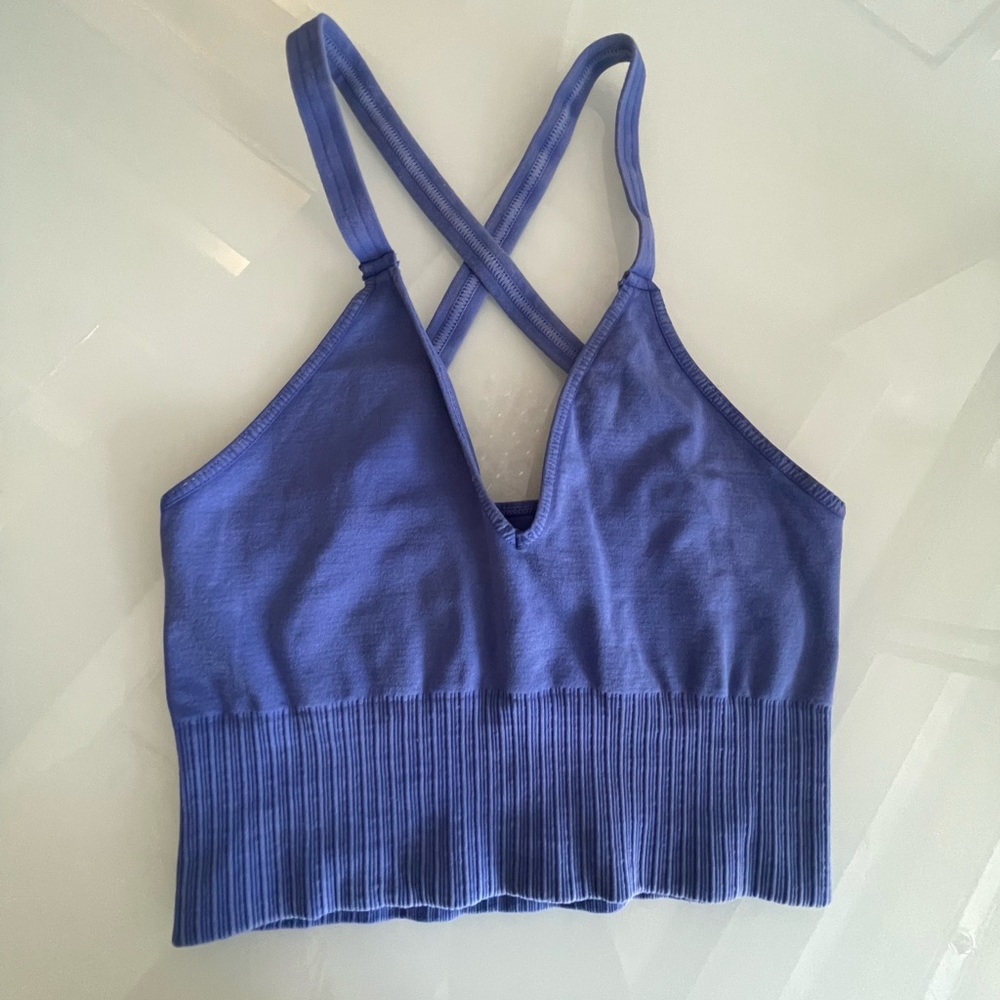 Good Karma Crop Tank, seamless bra top